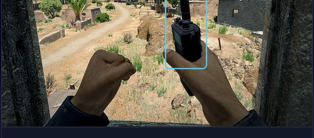 Personal Radio held up in game